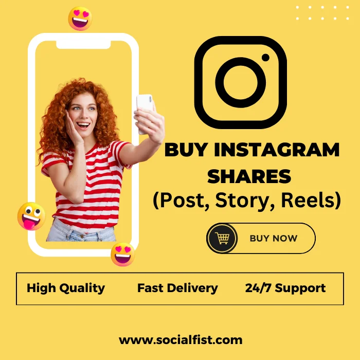 Buy instagram shares (post, story, reels)
